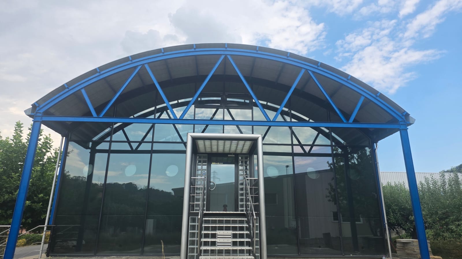 Nouveau bâtiment MP Welding SA à Moudon